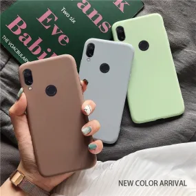 liviace matte silicone phone case