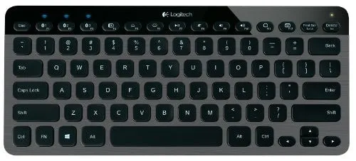 Logitech Bluetooth Illuminated Keyboard K810 for PCs Tablets Smartphones - Black (920-004292)