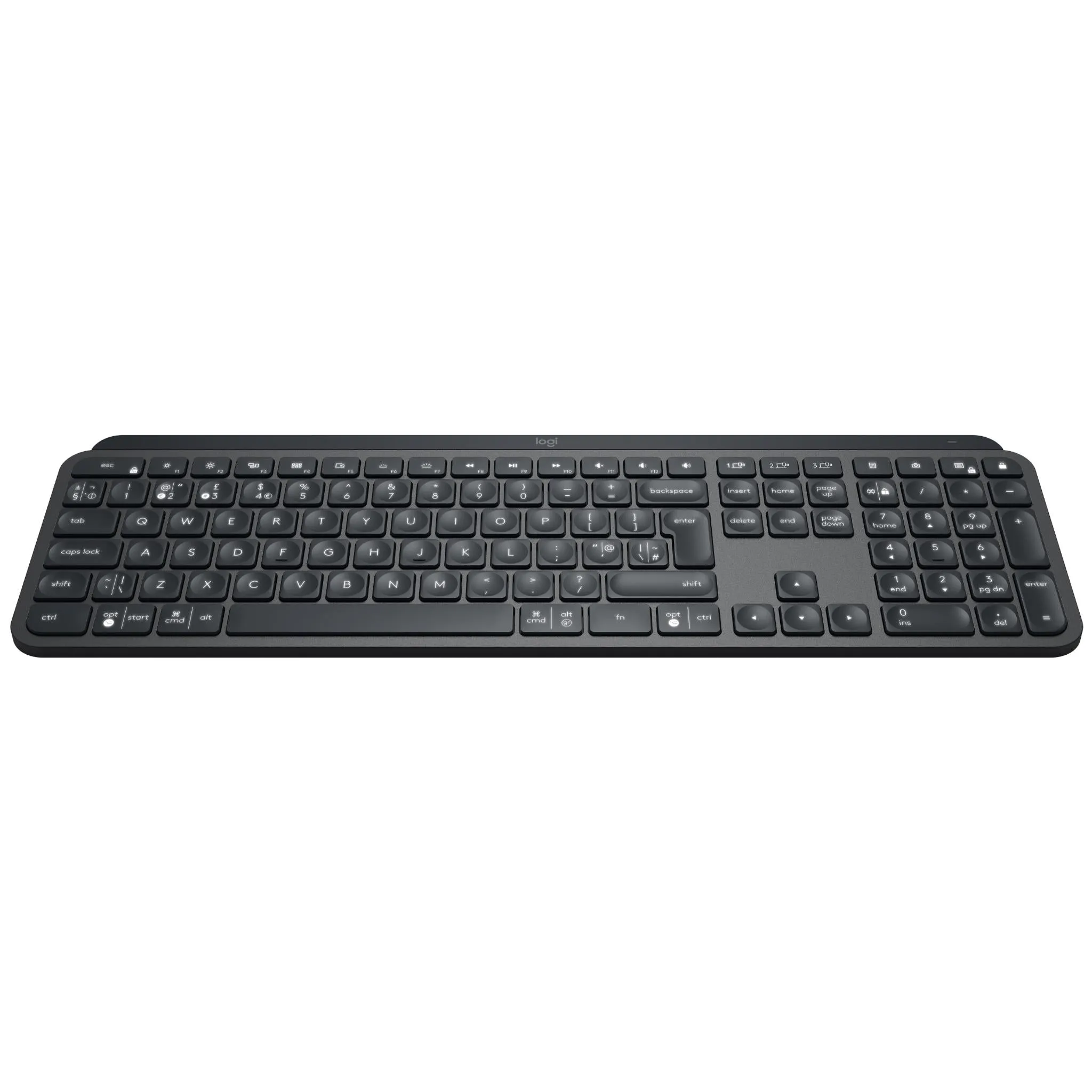 Logitech MX Keys S Advanced Wireless Illuminated Keyboard (Graphite)