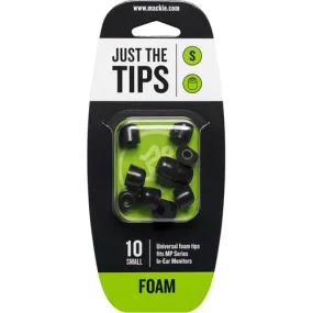 Mackie Foam Tips Kit for MP Series In-Ear Headphones (10 Tips, Small)