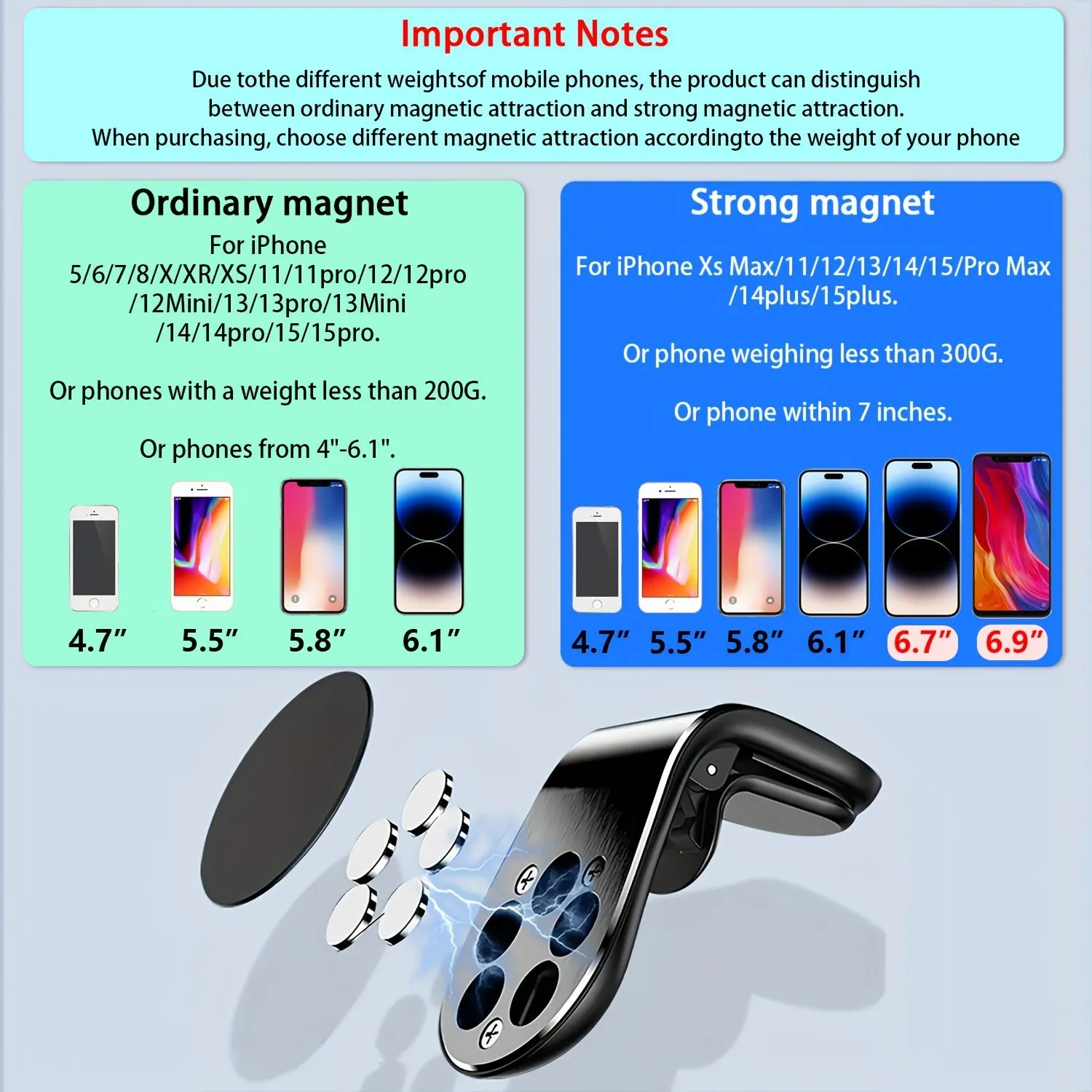 Magnetic L Shape Phone Holder Ideal Gift for Any Occasion