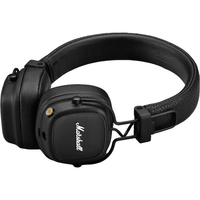 Marshall Bluetooth On-Ear Headphones with Built-in Microphone MAJORIVBLK