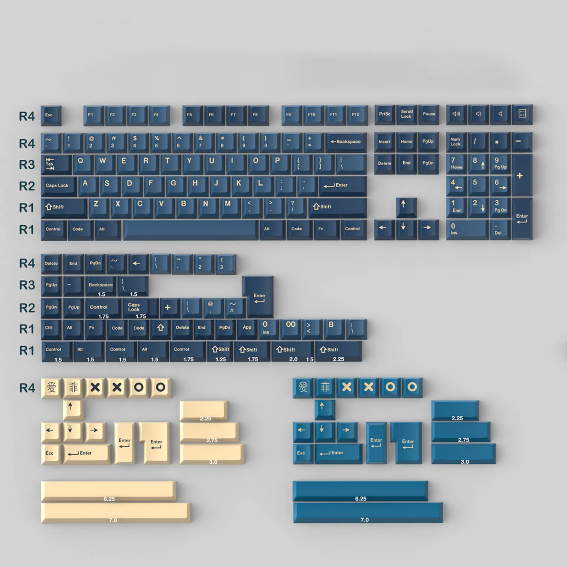 Matrix ABS Keycap Set