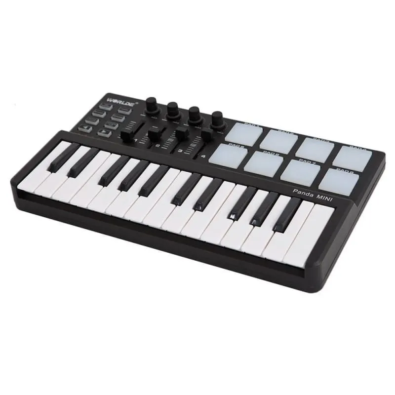 Mini 25-Key USB MIDI Keyboard