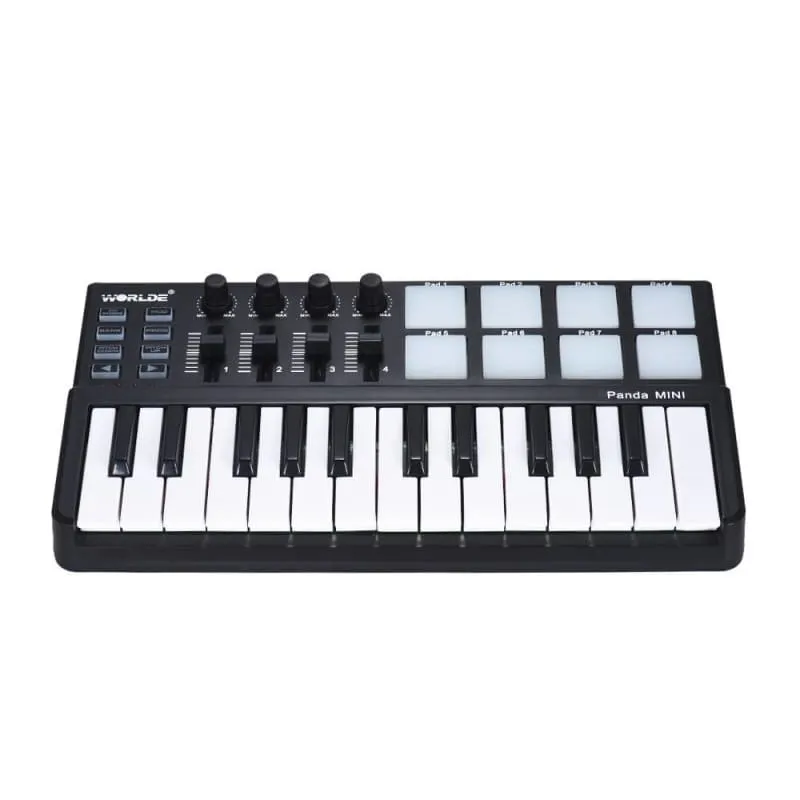 Mini 25-Key USB MIDI Keyboard