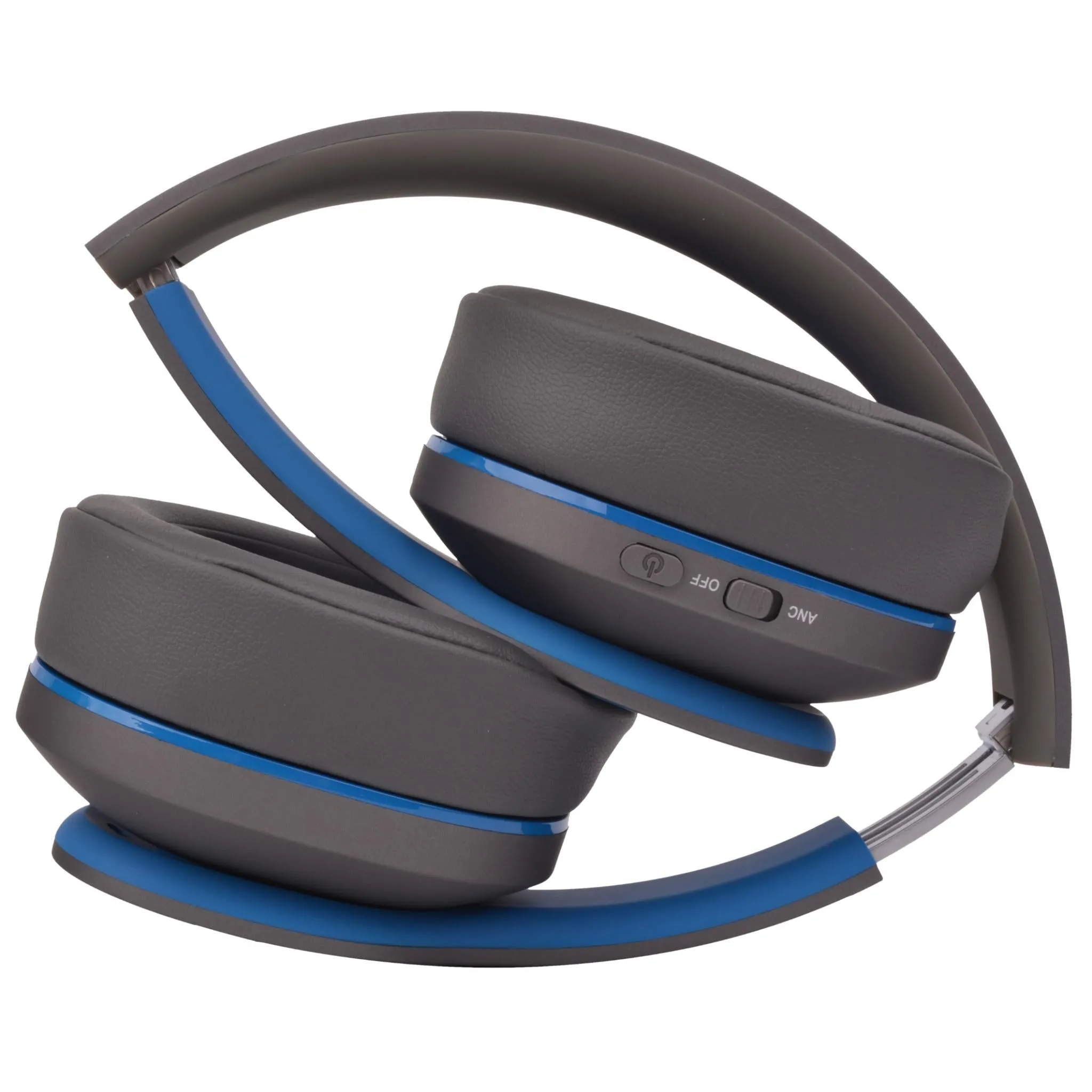 Moki Navigator Noise Cancelling Wireless Over-Ear Headphones (Blue) [Volume Limited]