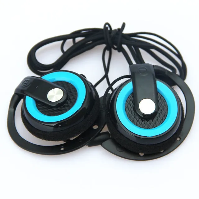 MOONBIFFY Headphones 3.5mm Headset EarHook Earphone For Mp3 Player Computer Mobile Telephone Earphone Wholesale