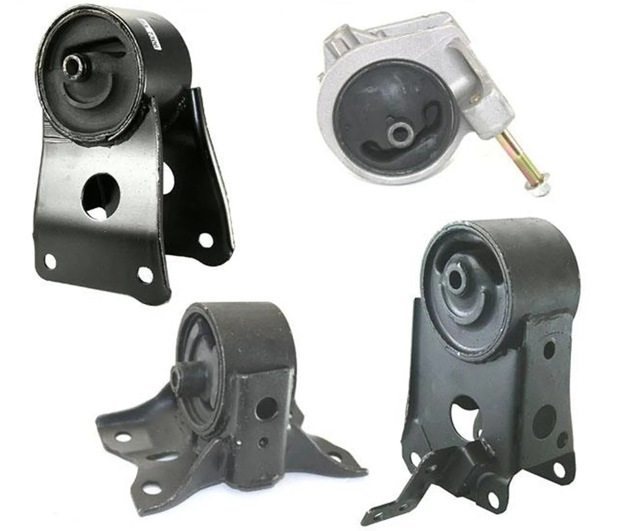 Mount w Solenoid & Transmission Mounts 4pc Kit for Nissan Maxima 3.0 3.5L 00-09