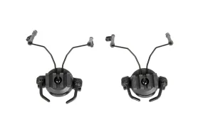 Mounting headphones for FAST / Opscore helmets (19-21mm) - Black