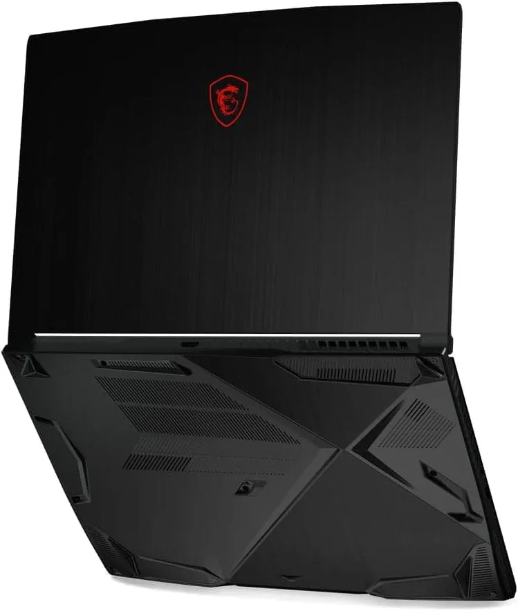 MSI GF63 Thin 11SC-496UK Laptop: i5-11400H, 2.7 GHz, 8GB RAM, 512GB M.2 PCIe SSD, 15.6" 144Hz Display, GTX 1650 GDDR6 4GB, Windows 11 Home - Black