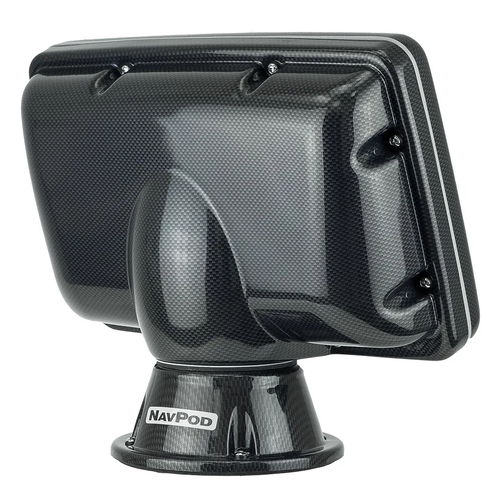 NavPod PP4409 PowerPod Pre-Cut f/Garmin STRIKER* 7sv/7dv (Requires Flush Mount Kit Garmin Part) - Carbon Black