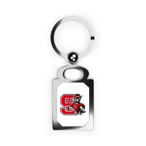 NC State Rectangle Photo Keyring