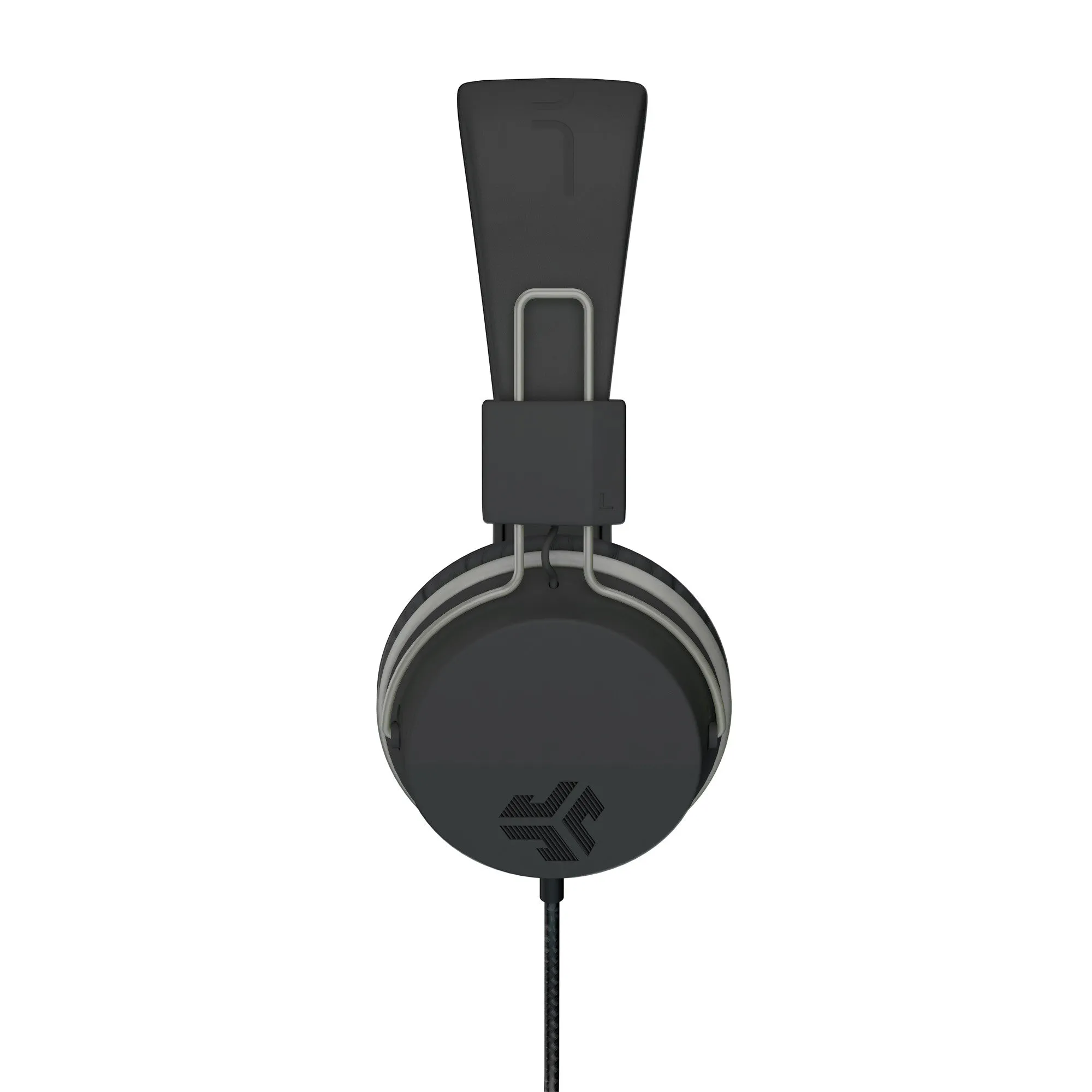 Neon Wired On-Ear Headphones Black