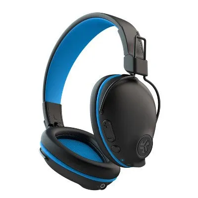 New - JLab JBuddies Pro Over-Ear Bluetooth Wireless Kids' Headphones - Black/Blue