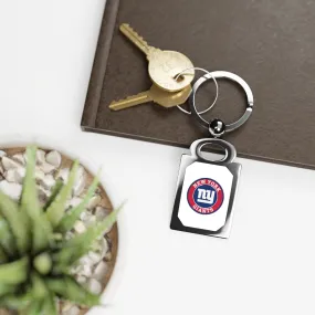 New York Giants Rectangle Photo Keyring