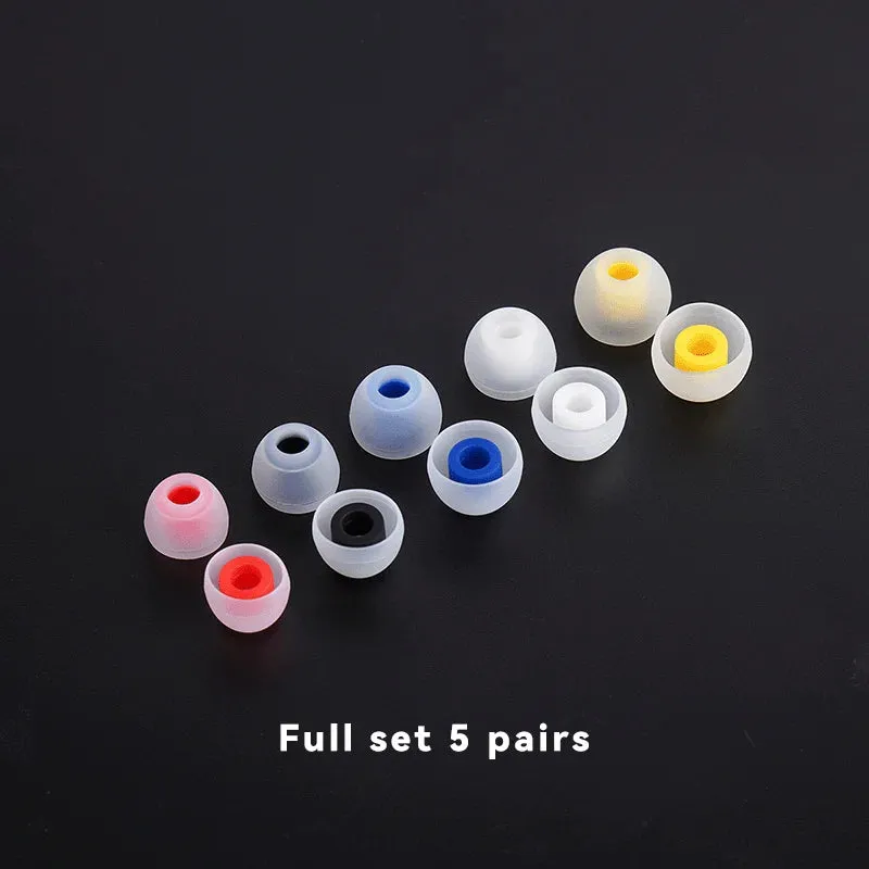 NiceHCK 07 1 Pair Earphone Tip Silicone Noise Isolating Ear Tip Improve Vocal Soft Eartip Accessory for DB3 MK3 ZSN CA4 C12 VX