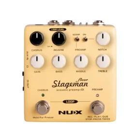 NUX NAP-5 Stageman Floor Acoustic Preamp & DI