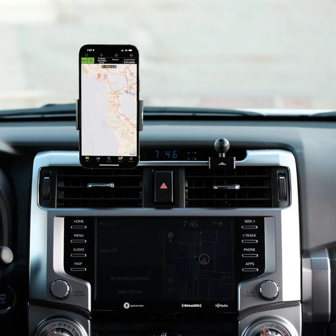 Offroam Dashboard Phone Mount For 4Runner (2010-2024)