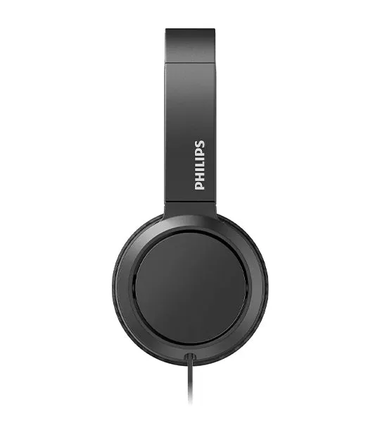 On-Ear Headphones with Microphone Black