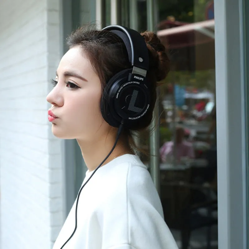 Original Philips SHP9500 Professional Headphones with 3 meter long headset for Xiaomi Huawei Samsung MP3 Support Official Test