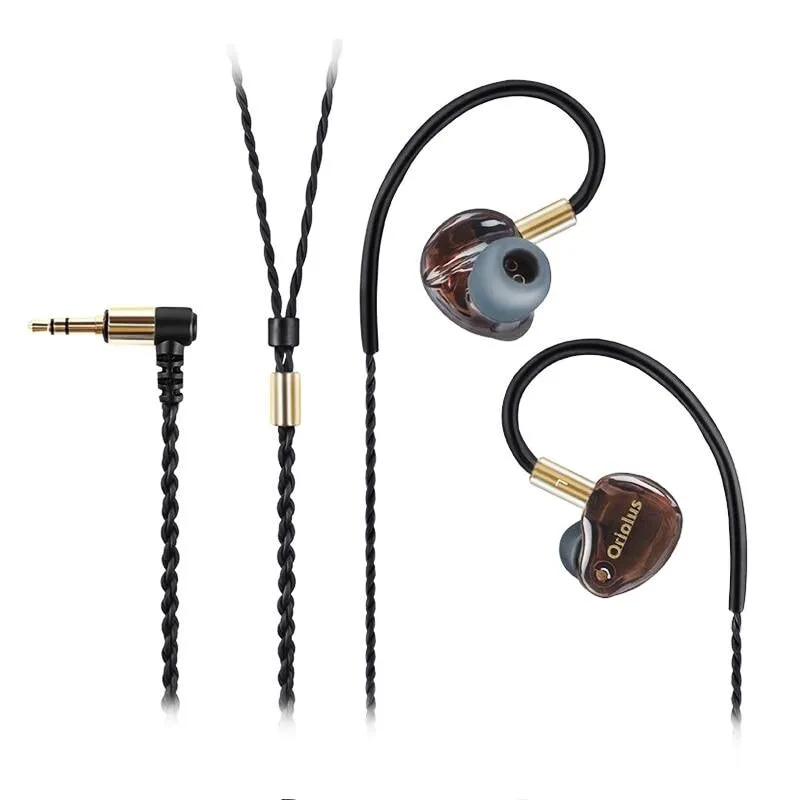 Oriolus Finschi Armature   Dynamic Hybrid Drivers HiFi In-ear Earphone