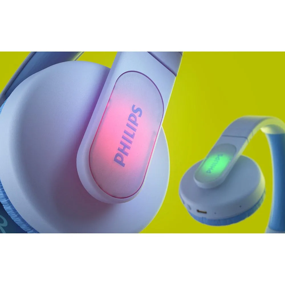 Philips 4000 Series Bluetooth Høretelefoner On-Ear til Børn m. Lydbegrænser - Lyserød / Lilla