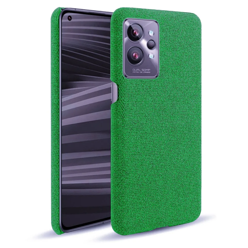 Phone Case For Oppo Realme GT2 Pro GT Neo 2 5G Cloth Texture Cover For Realme GT Master Explorer M