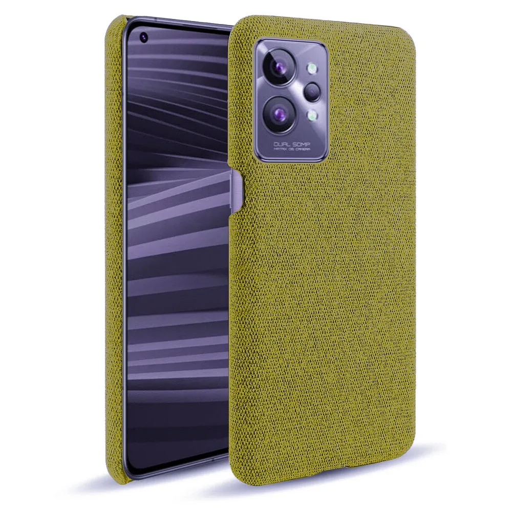 Phone Case For Oppo Realme GT2 Pro GT Neo 2 5G Cloth Texture Cover For Realme GT Master Explorer M