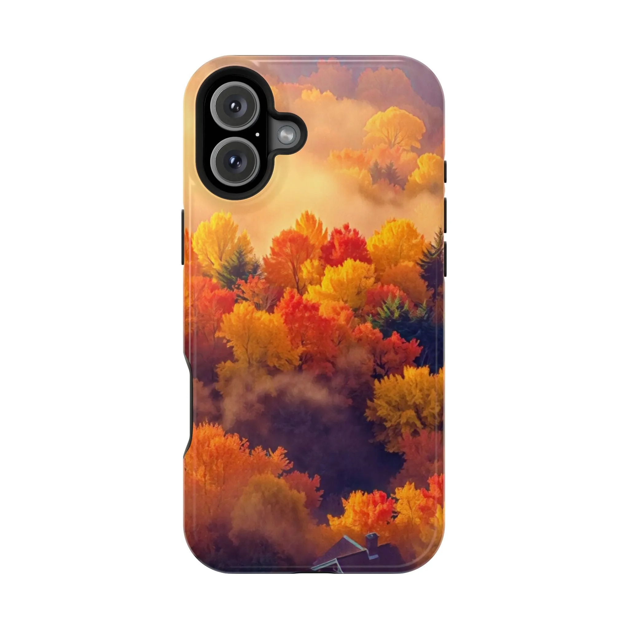 Phone Cases - Autumn Tree Landscape Scenery Impact-Resistant Cover