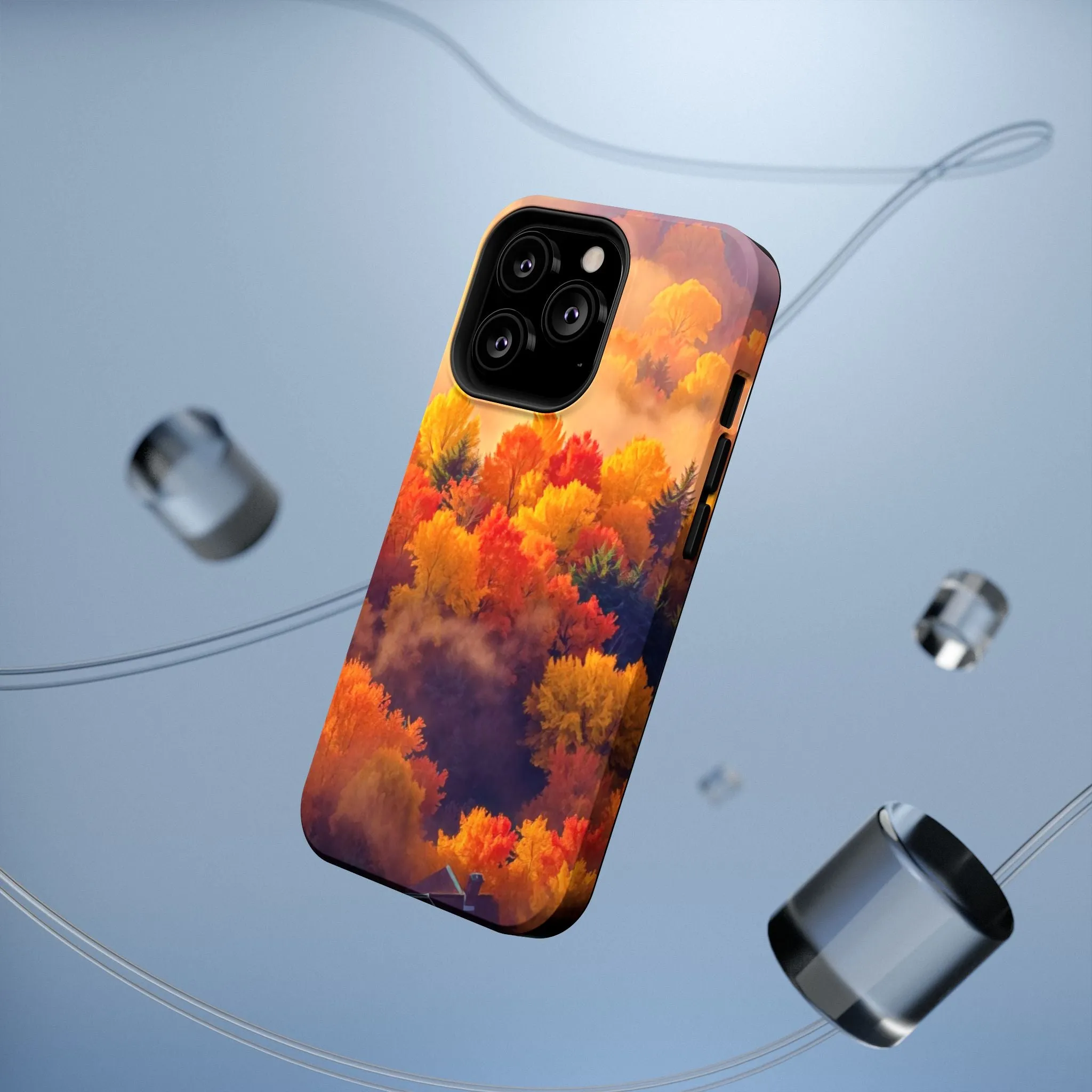 Phone Cases - Autumn Tree Landscape Scenery Impact-Resistant Cover