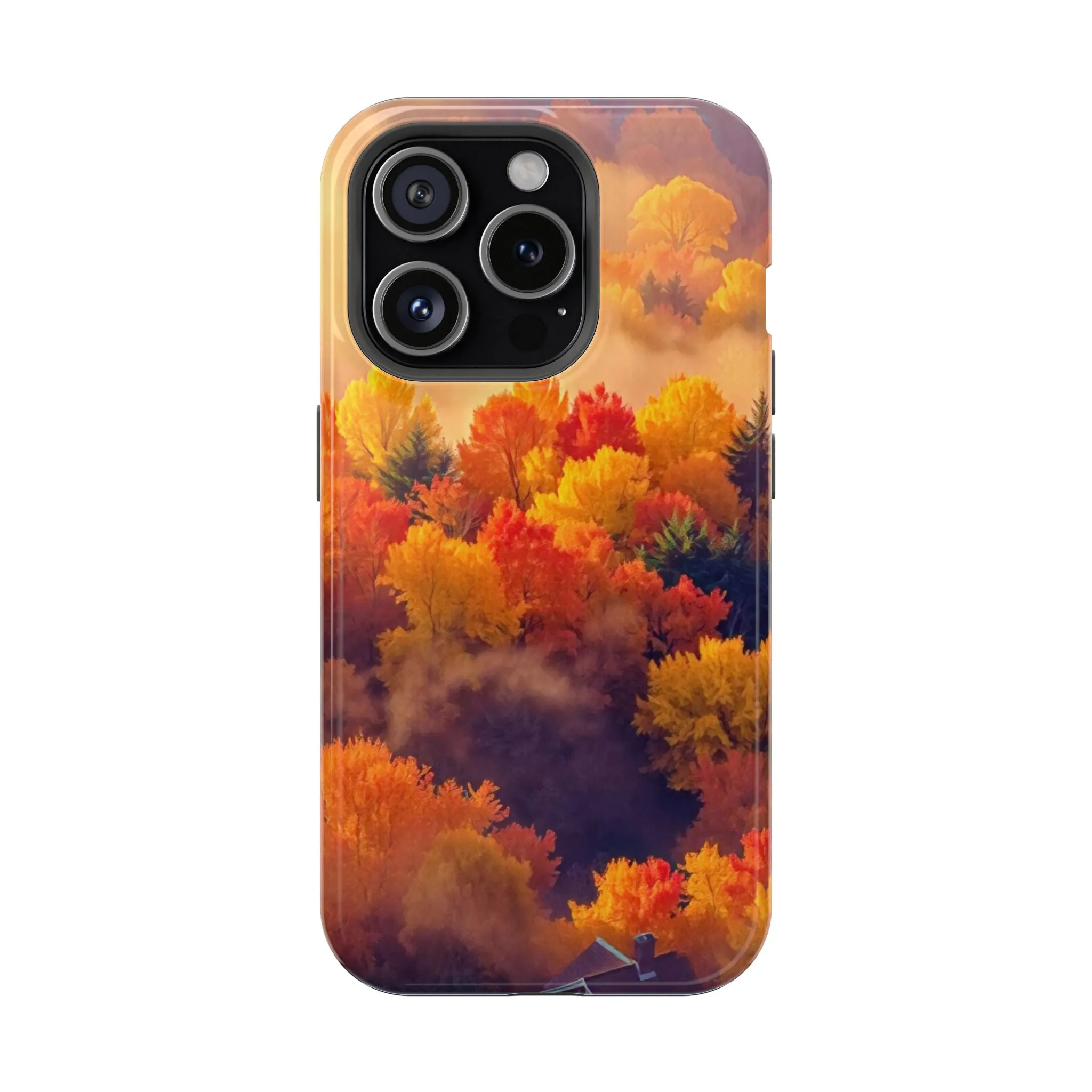 Phone Cases - Autumn Tree Landscape Scenery Impact-Resistant Cover