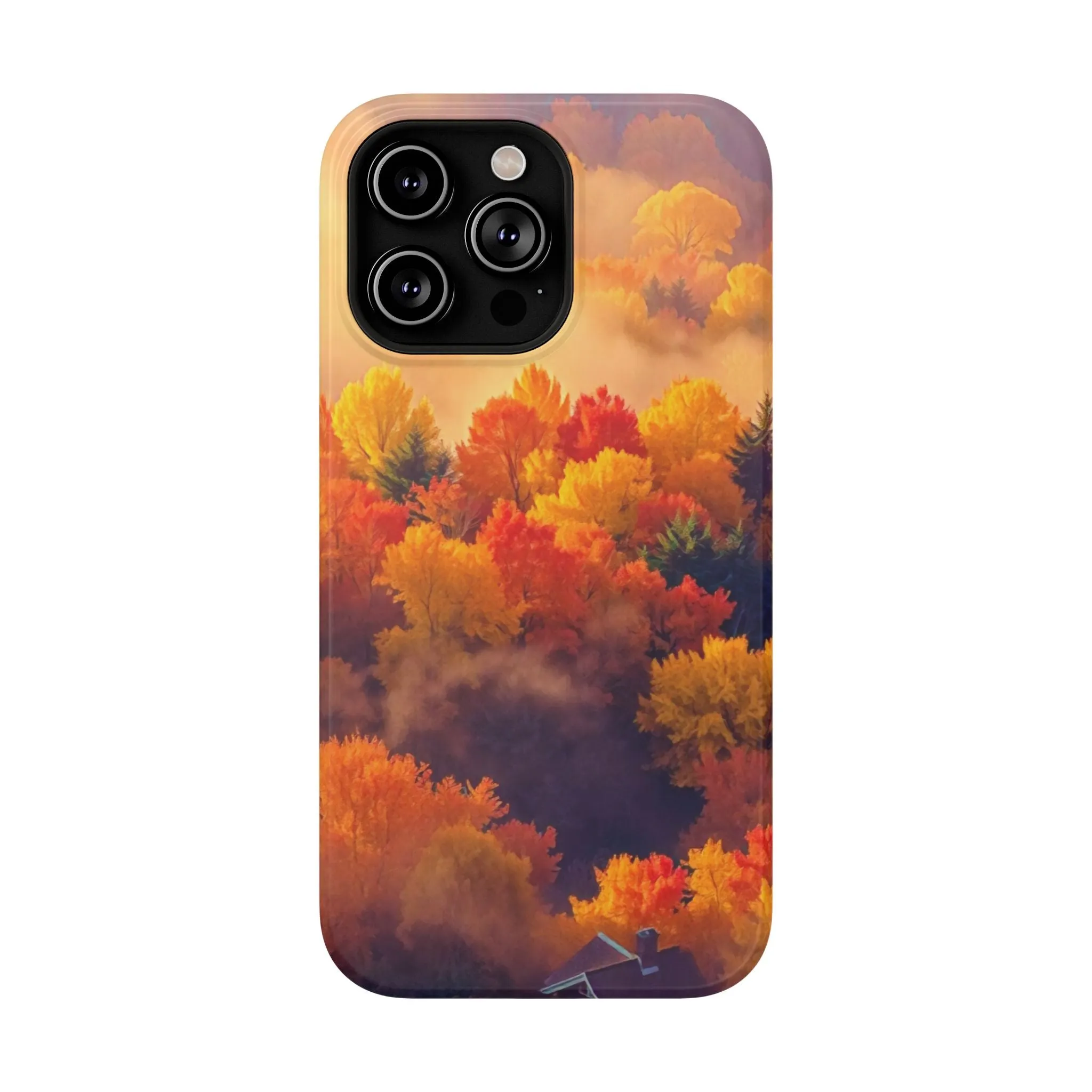 Phone Cases - Autumn Tree Landscape Scenery Impact-Resistant Cover