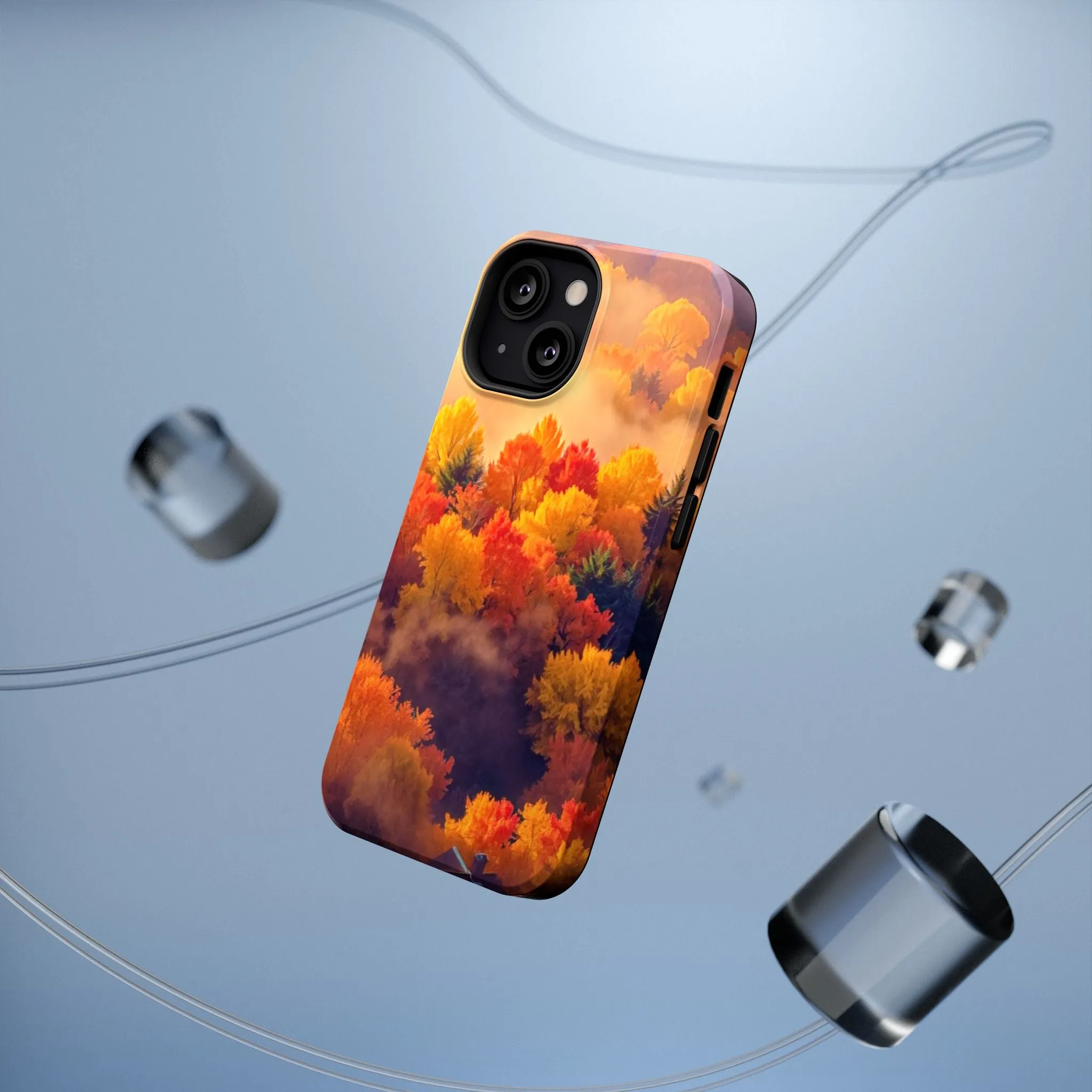 Phone Cases - Autumn Tree Landscape Scenery Impact-Resistant Cover