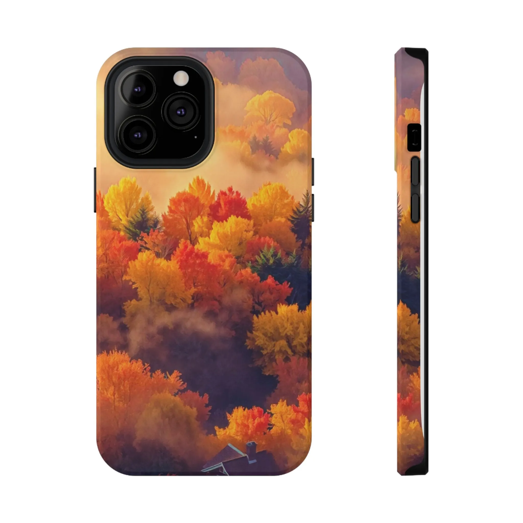 Phone Cases - Autumn Tree Landscape Scenery Impact-Resistant Cover