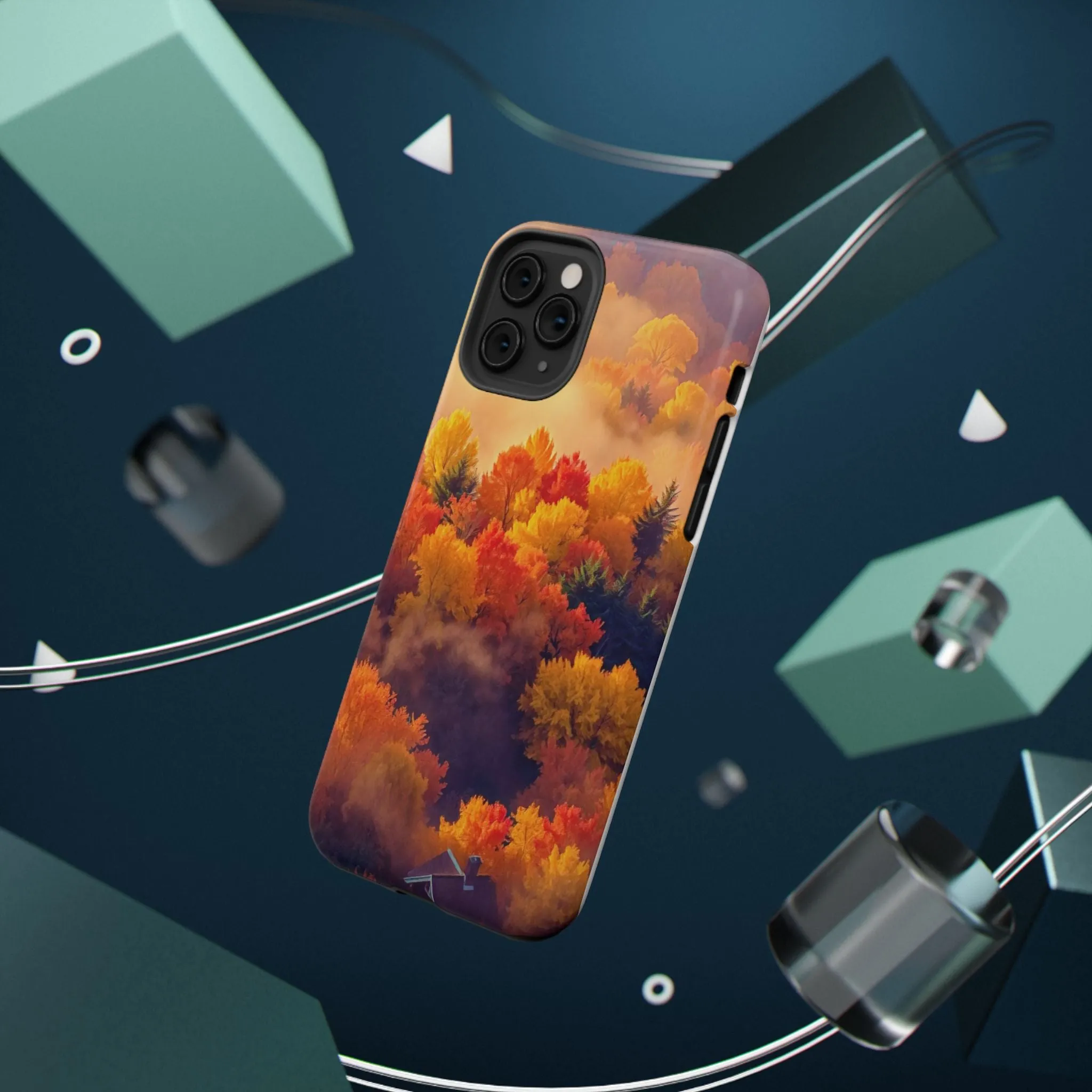 Phone Cases - Autumn Tree Landscape Scenery Impact-Resistant Cover