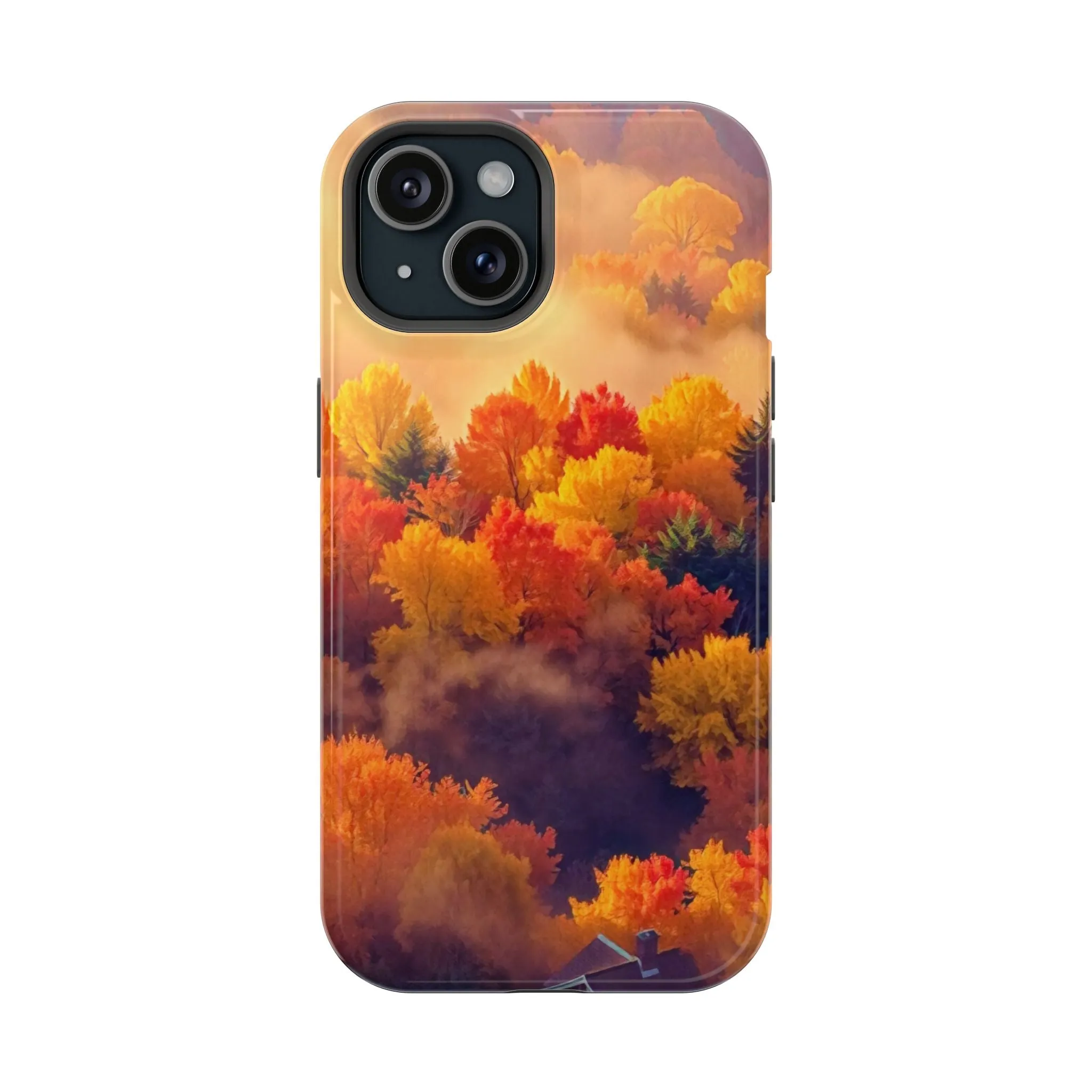 Phone Cases - Autumn Tree Landscape Scenery Impact-Resistant Cover