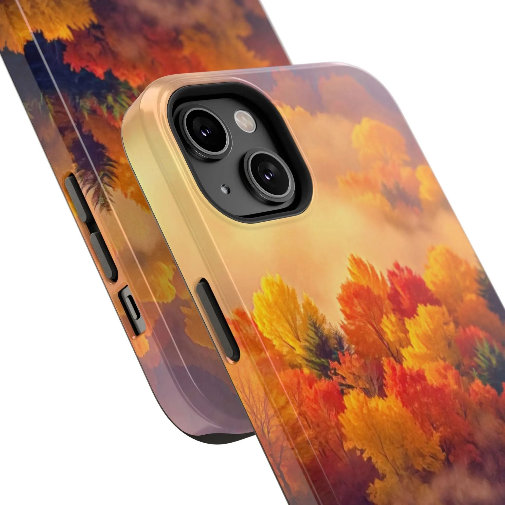 Phone Cases - Autumn Tree Landscape Scenery Impact-Resistant Cover