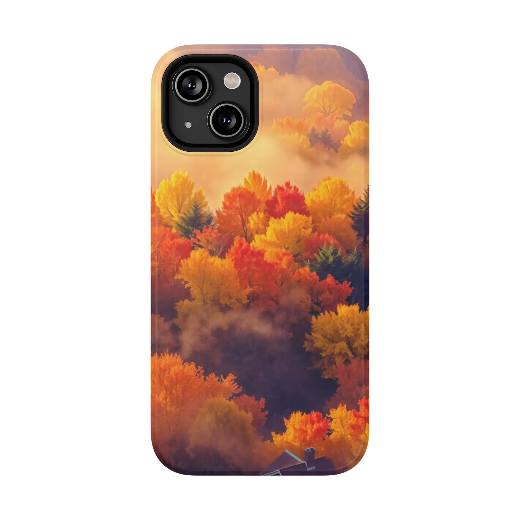 Phone Cases - Autumn Tree Landscape Scenery Impact-Resistant Cover