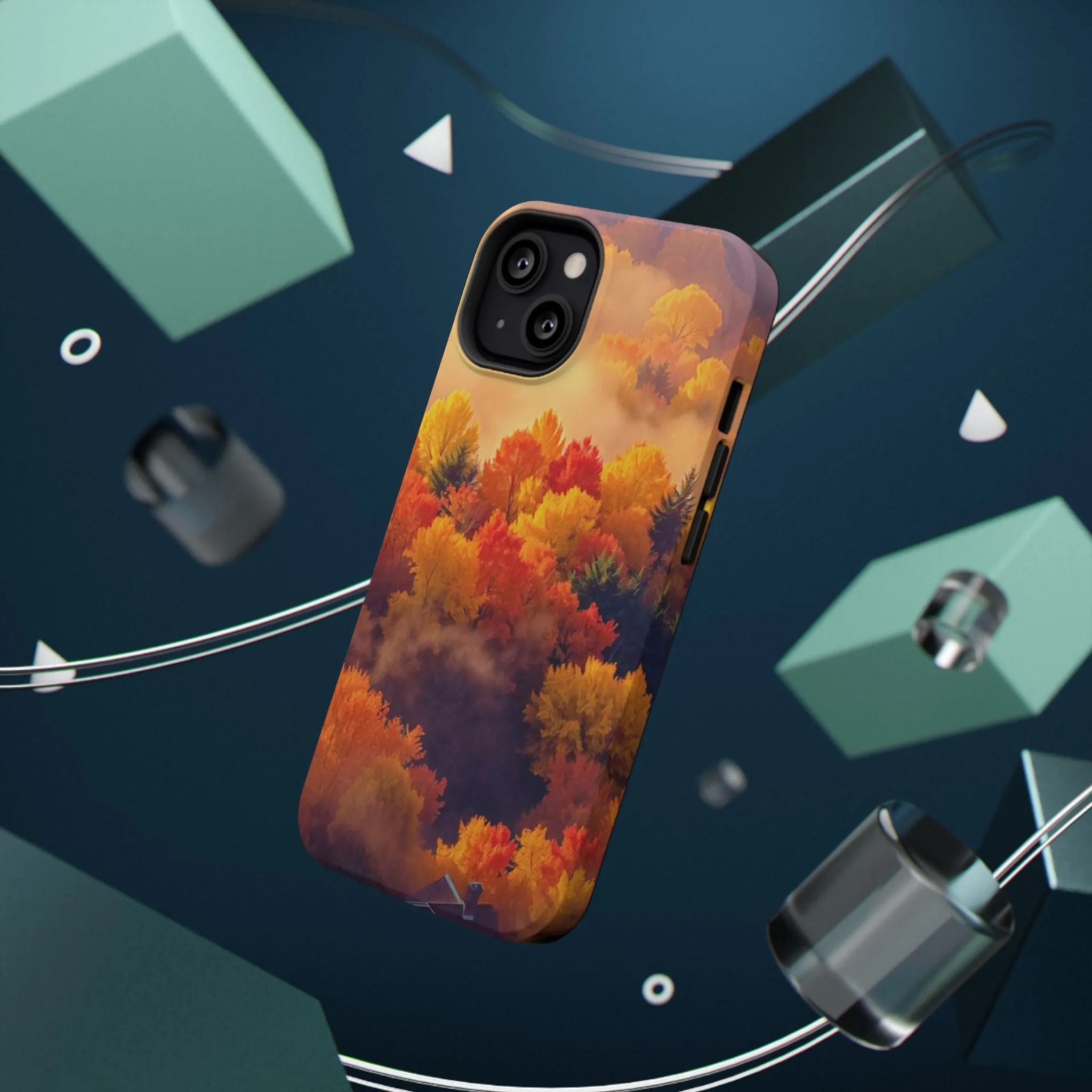 Phone Cases - Autumn Tree Landscape Scenery Impact-Resistant Cover