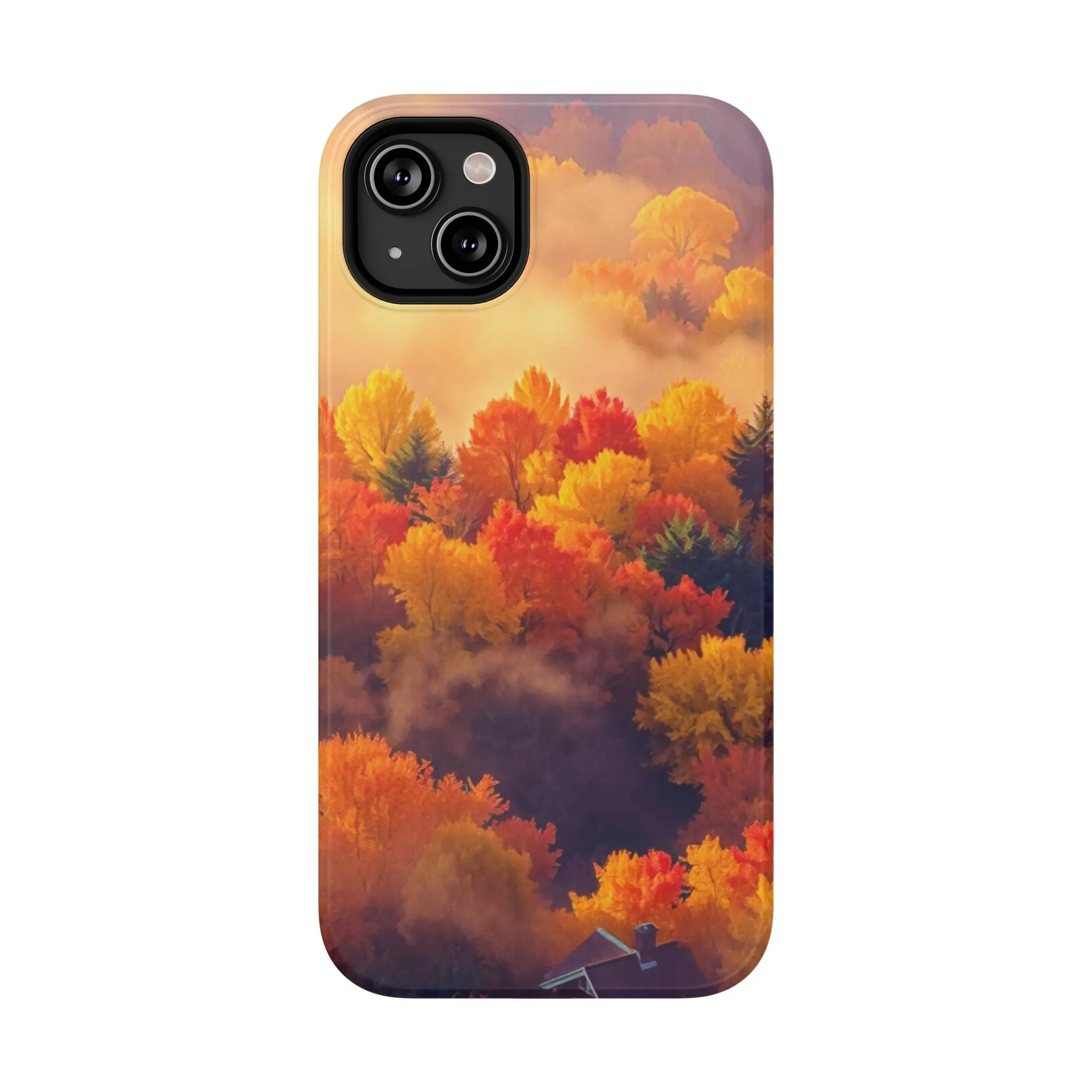 Phone Cases - Autumn Tree Landscape Scenery Impact-Resistant Cover