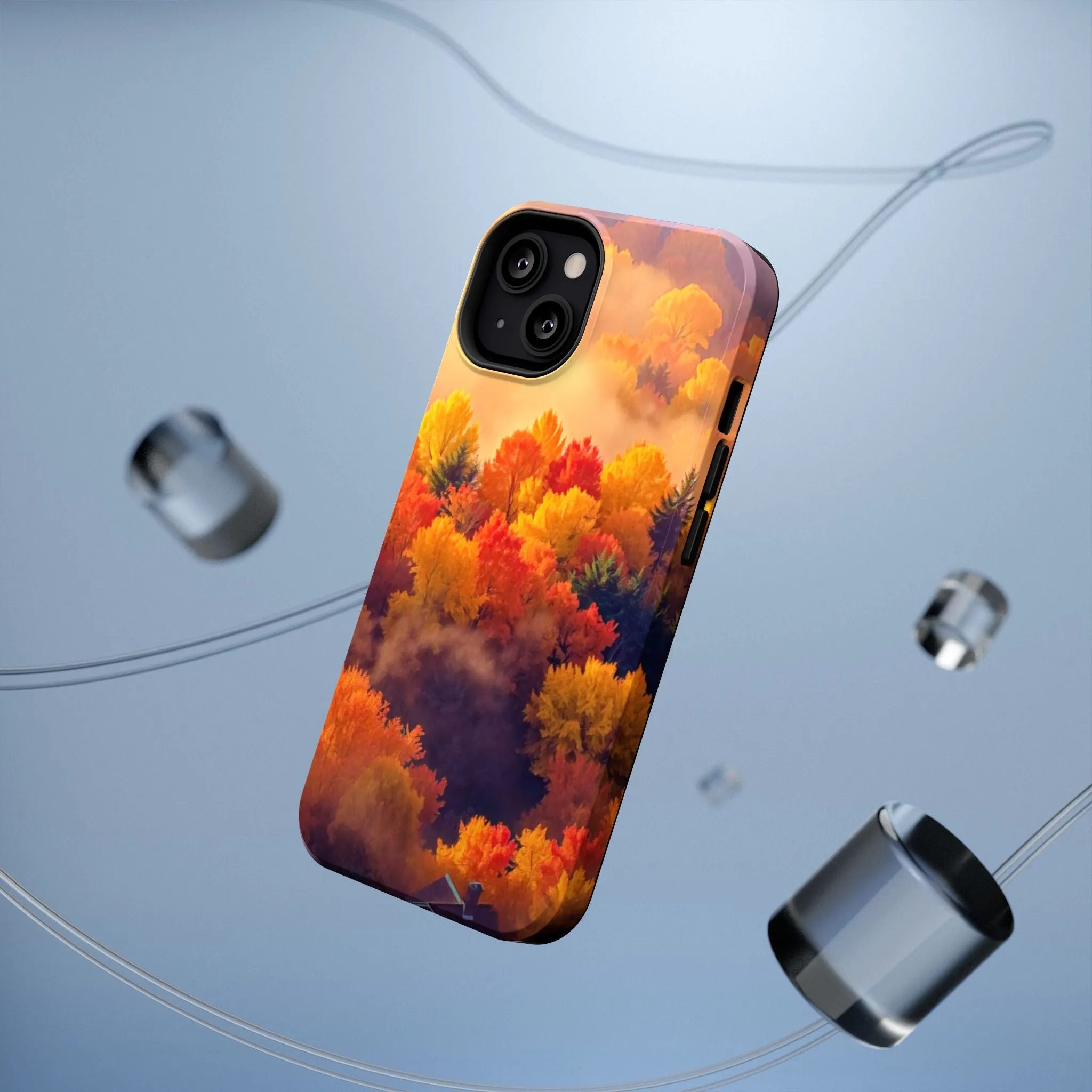 Phone Cases - Autumn Tree Landscape Scenery Impact-Resistant Cover