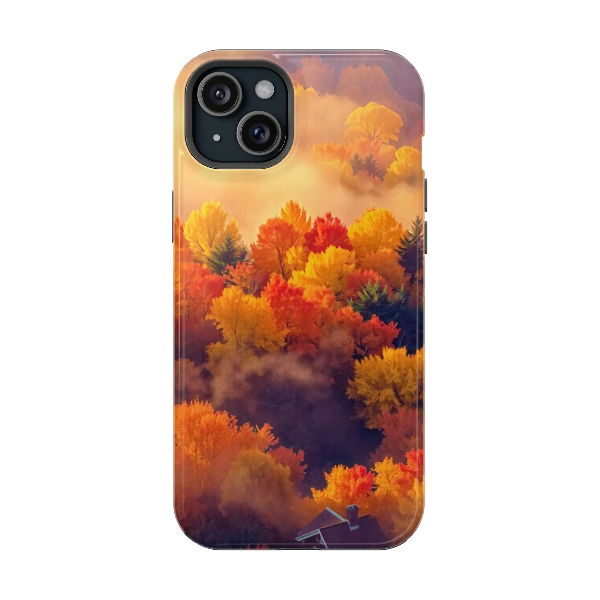 Phone Cases - Autumn Tree Landscape Scenery Impact-Resistant Cover