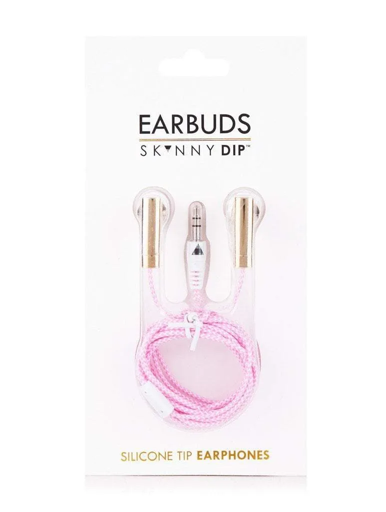 Pink Rope Earphones