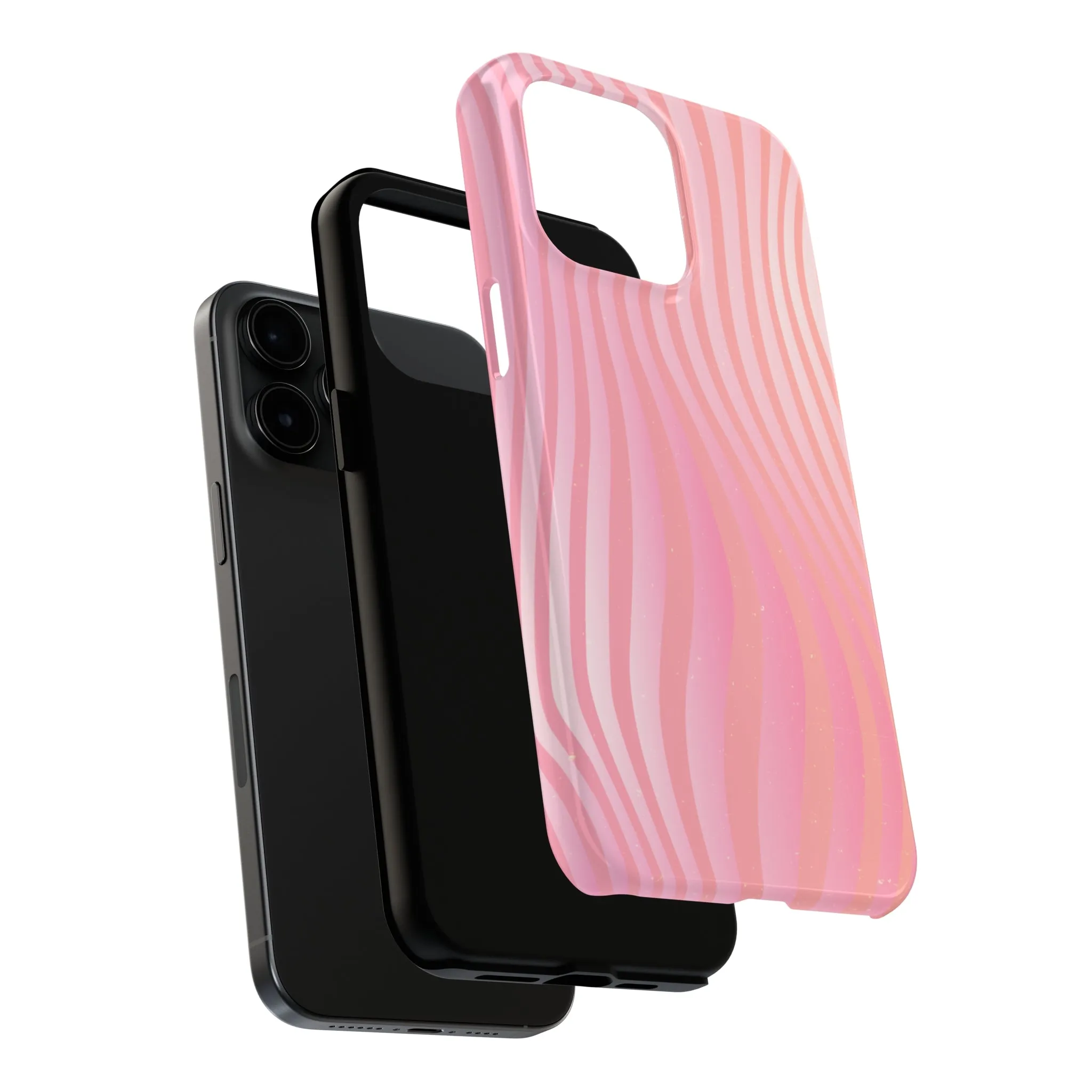 Pink Zebra Design Tough Phone Case compatible with a large variety of iphone models, Gift, Phone Case