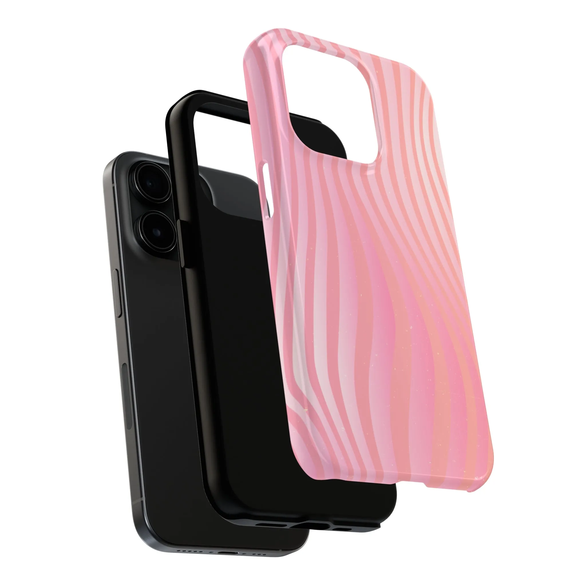 Pink Zebra Design Tough Phone Case compatible with a large variety of iphone models, Gift, Phone Case