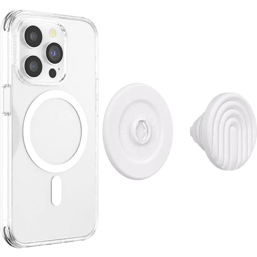 Popsockets MagSafe PopGrip (Curves Coconut Creme)