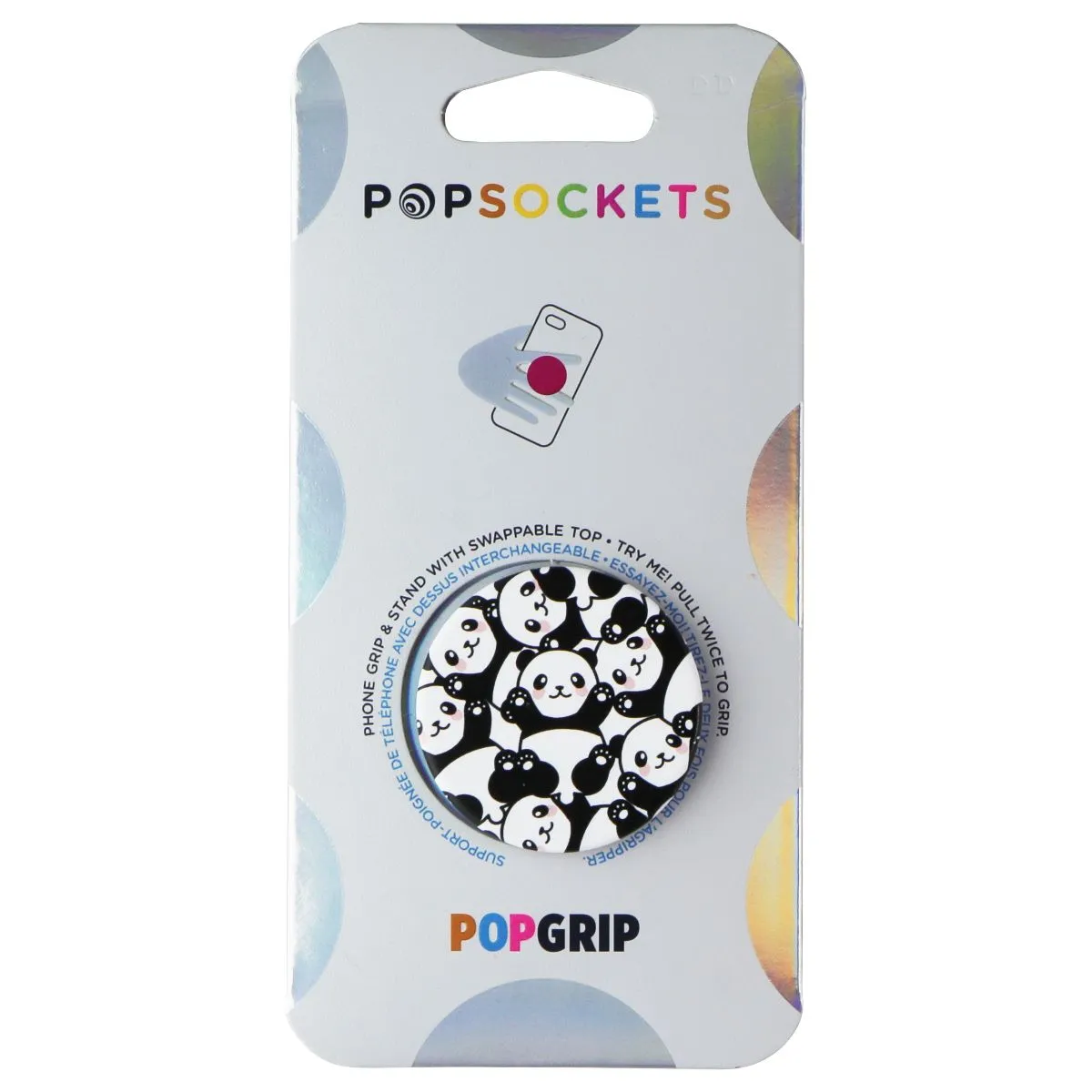 PopSockets PopGrip Expanding Phone Grip and Kickstand - Pandamonium