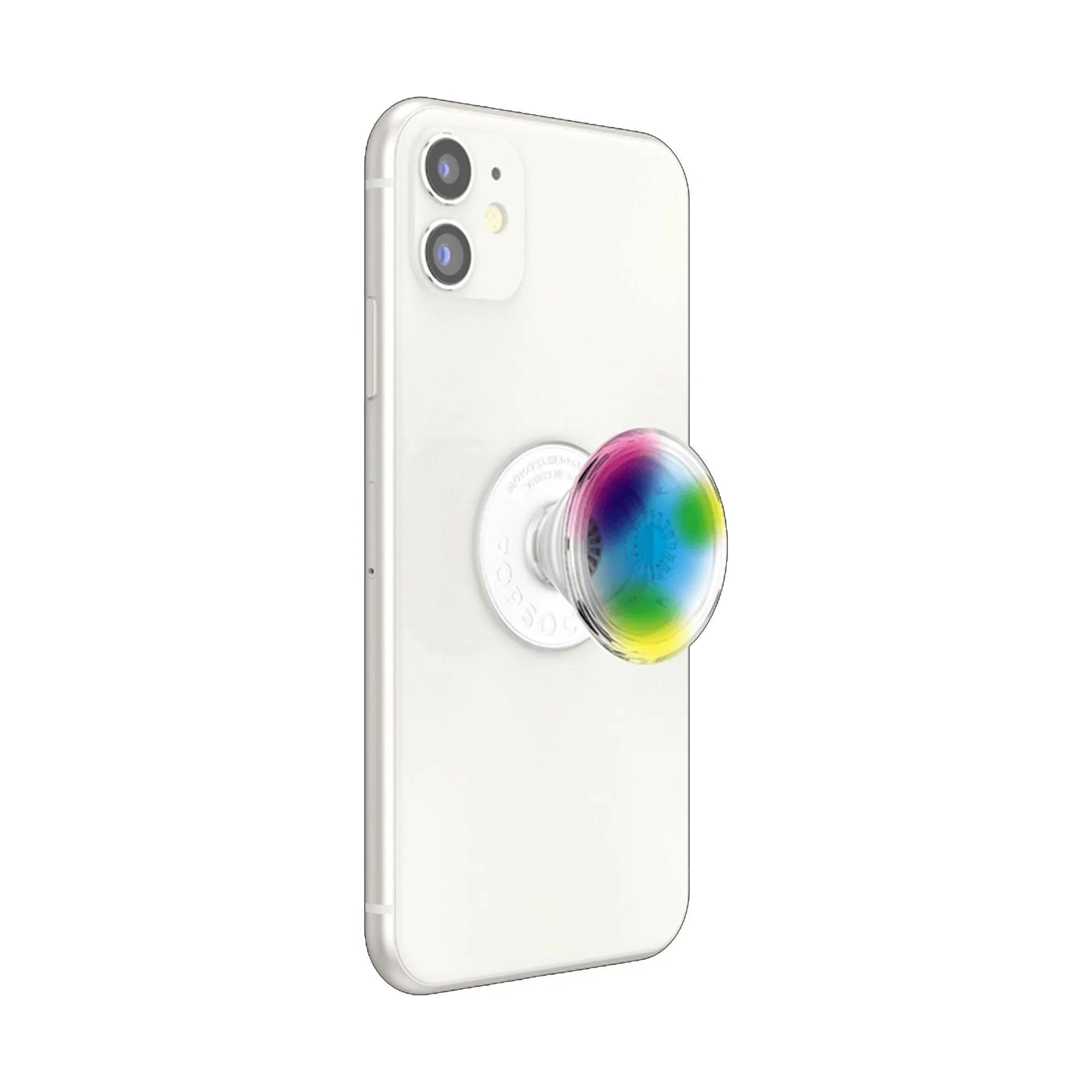 PopSockets PopGrip Swappable - Translucent Blotched Rainbow (Barcode : 840173719503 )