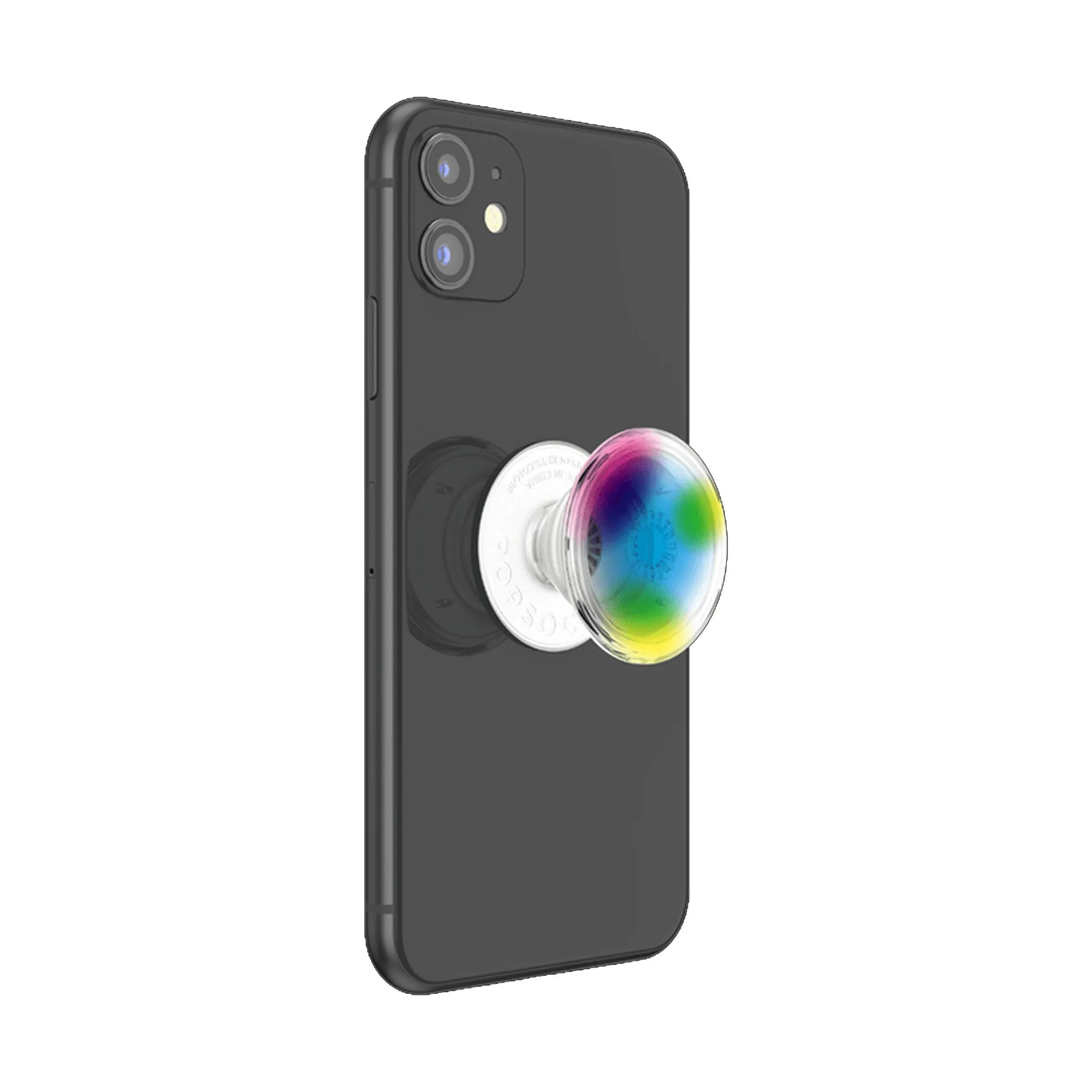 PopSockets PopGrip Swappable - Translucent Blotched Rainbow (Barcode : 840173719503 )