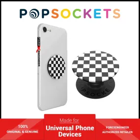 PopSockets Swappable PopGrip Graphics Checker Black ( Barcode : 842978135052 )